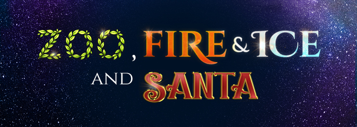 Zoo, Fire and Ice, and Santa
